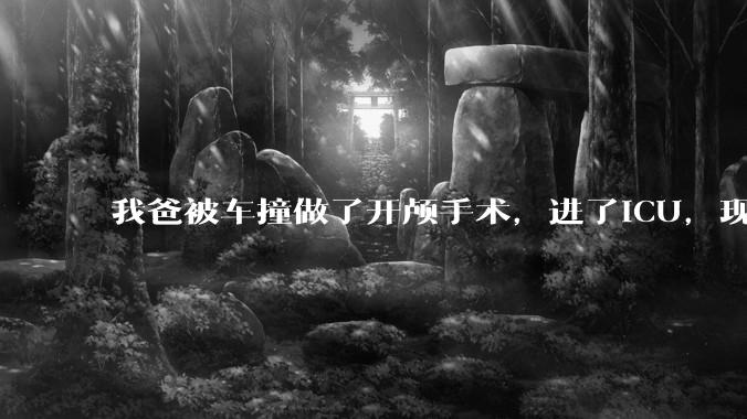 我爸被车撞做了开颅手术，进了ICU，现在肇事司机说责任不在他，不肯赔钱，怎么办？