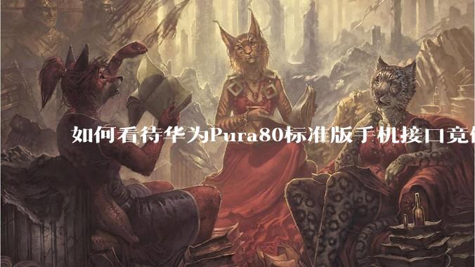 如何看待华为Pura80标准版手机接口竟倒退成USB 2.0？要是也烧了WIFI是不是不好备份数据？