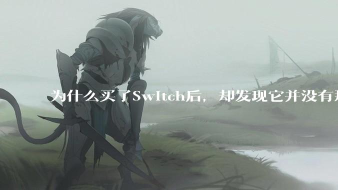 为什么买了Switch后，却发现它并没有那么好玩？